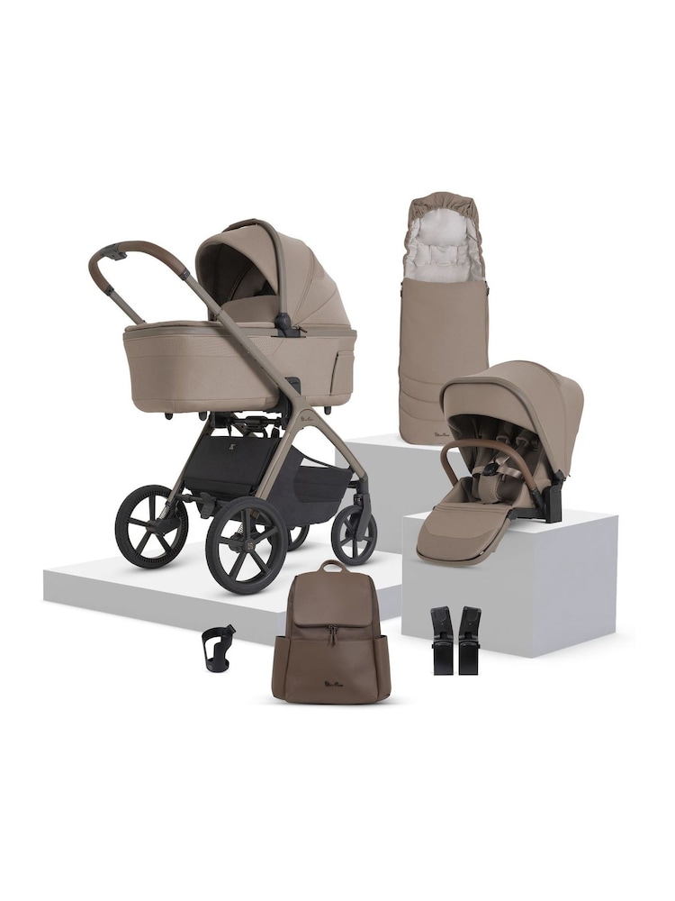 Silver Cross Champagne Cove 2 Pushchair  Accessories Nursery Travel System Bundle - Image 1 of 6