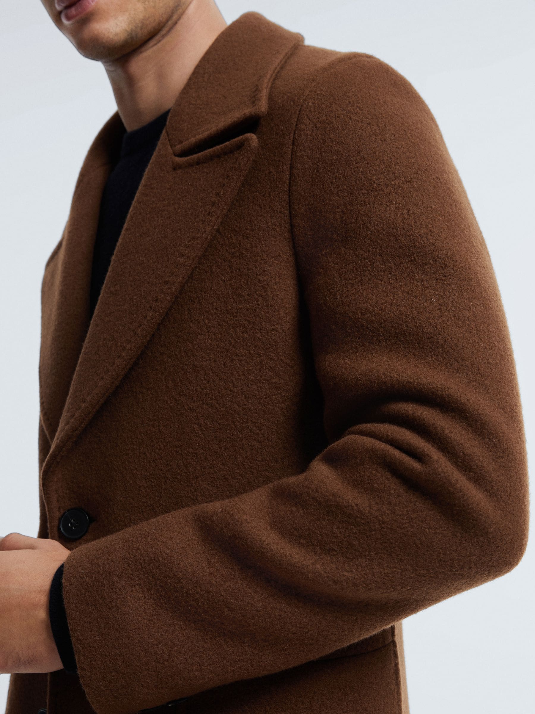 Next tobacco coat new arrivals