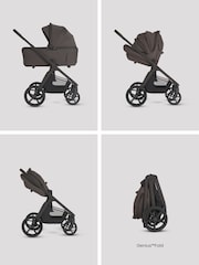 Silver Cross Chocolate Cove 2 Ultimate Pushchair  Car Seat Nursery Travel System Bundle - Image 3 of 6