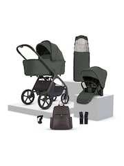 Silver Cross Pewter Cove 2 Pushchair  Accessories Nursery Travel System Bundle - Image 1 of 6