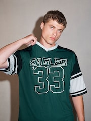 Green EDIT NFL American Football Jersey - Image 1 of 5