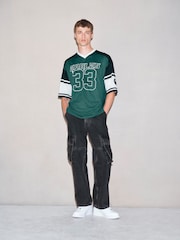 Green EDIT NFL American Football Jersey - Image 3 of 5