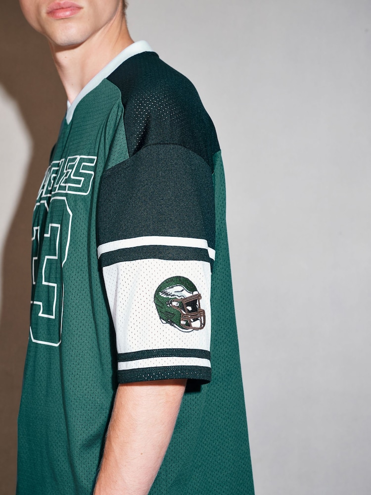 Green EDIT NFL American Football Jersey - Image 5 of 5