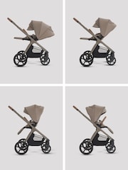 Silver Cross Champagne Cove 2 Family Pushchair  Car Seat Nursery Travel System Bundle - Image 5 of 6