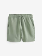 Stone/Khaki Green Soft Fabric Jersey Shorts 2 Pack - Image 2 of 12