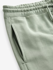 Stone/Khaki Green Soft Fabric Jersey Shorts 2 Pack - Image 5 of 12