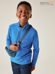 Regatta Light Blue Hot Shot Half Zip Fleece - Image 11 of 16