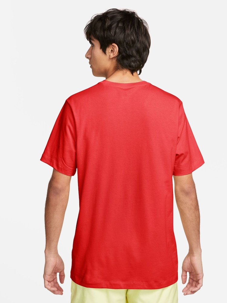 Nike University Red Club T-Shirt - Image 6 of 9