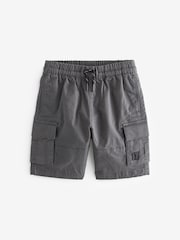 Charcoal Grey Single Cargo Shorts (3-16yrs) - Image 2 of 4
