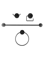 Our House Set of 4 Black Bathroom Fittings - Image 1 of 1