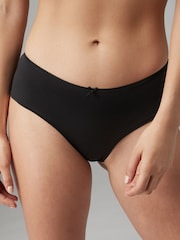 Black Short Microfibre Knickers 5 Pack - Image 2 of 5