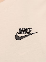 Nike Cream Club Cropped Sleeveless Top - Image 3 of 6