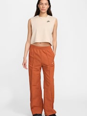 Nike Cream Club Cropped Sleeveless Top - Image 5 of 6