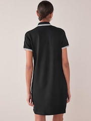 Fred Perry Twin Tipped Polo Black Dress - Image 2 of 9