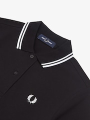 Fred Perry Twin Tipped Polo Black Dress - Image 9 of 9