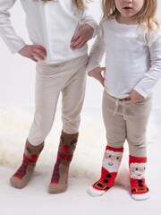 Totes Red toasties Childrens Super Soft Socks - Image 1 of 4