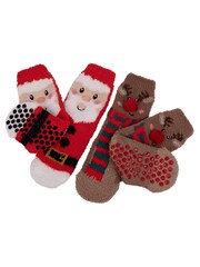 Totes Red toasties Childrens Super Soft Socks - Image 2 of 4