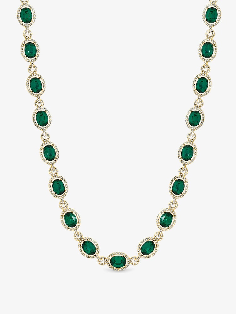 Jon Richard And Emerald Halo Necklace - 2의 이미지 2