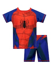 Character Red/blue Boy Spider-Man Swim Set - Image 1 of 4