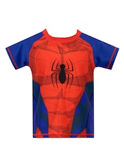 Character Red/blue Boy Spider-Man Swim Set - Image 2 of 4