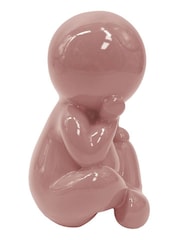 Present Time Soft Pink Amigo Sitting Medium Statue - Image 2 of 4