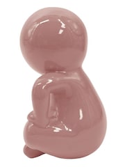 Present Time Soft Pink Amigo Sitting Medium Statue - Image 3 of 4