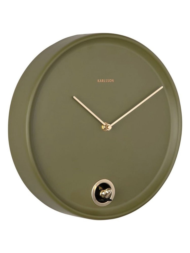 Karlsson Luxury Green Esencia Cuckoo Wall clock - Image 5 of 5 Karlsson Luxury Green Esencia Cuckoo Wall clock - Image 5 of 5