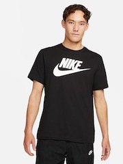 Черный - Футболка Nike Icon Futura - Изображение 1 из 9