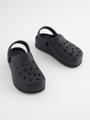 Black Chunky Clogs - Image 10 of 10