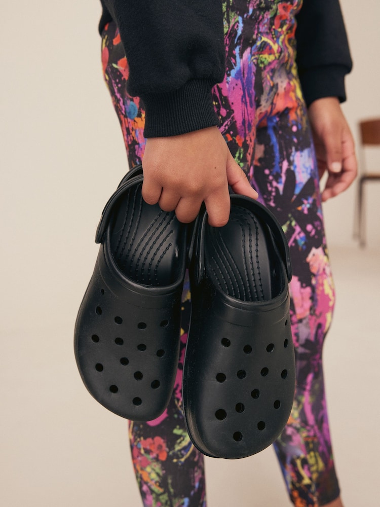Black Chunky Clogs - Image 2 of 10