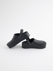 Black Chunky Clogs - Image 4 of 10