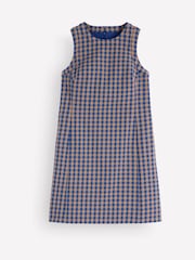 Boden Blue Lou Check Shift Dress - Image 5 of 5