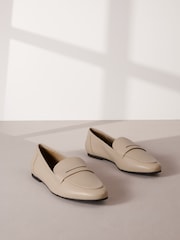 Bone Signature Leather Slim Sole Loafers - Image 1 of 6