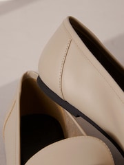 Bone Signature Leather Slim Sole Loafers - Image 5 of 6
