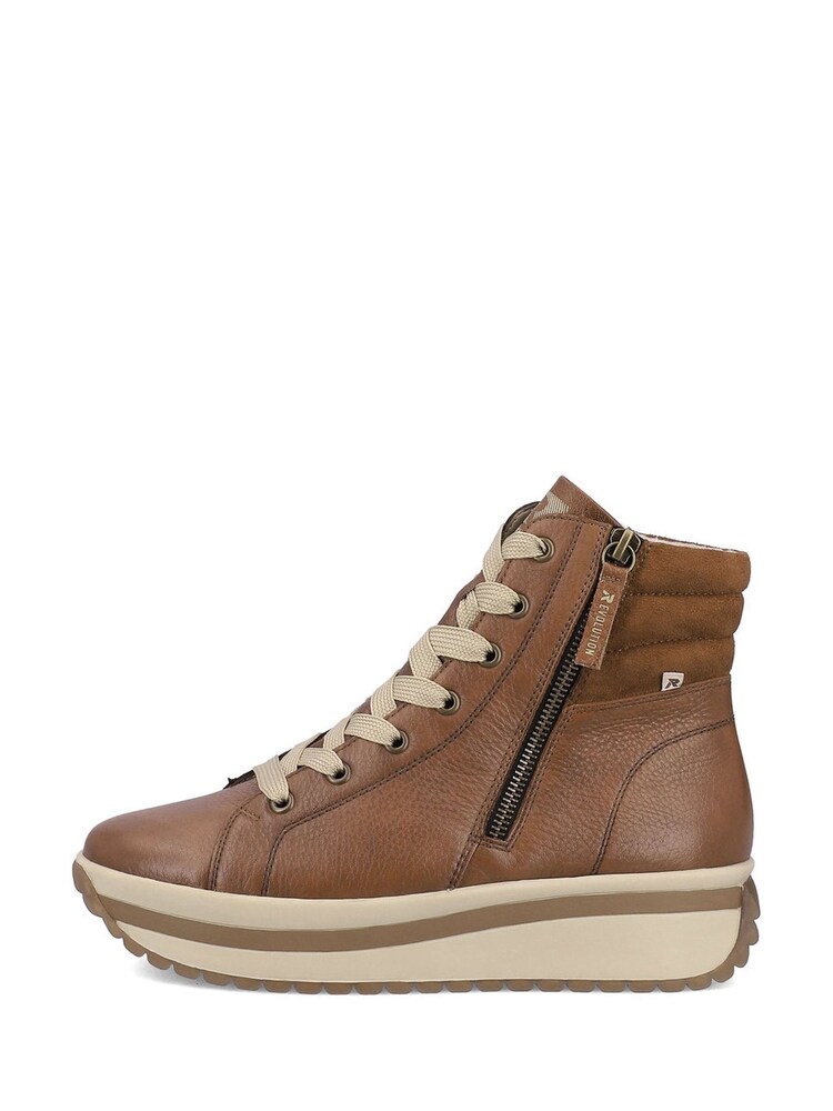 Braun - Rieker Damen Evolution Stiefel mit Reißverschluss - Bild 2 von 11 Braun - Rieker Damen Evolution Stiefel mit Reißverschluss - Bild 2 von 11
