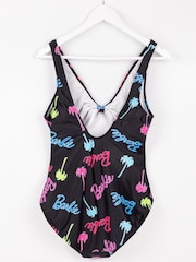 Vanilla Underground Black Ladies Barbie Print Swimsuit - Image 2 of 10