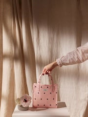 Cath Kidston Pink Ladybird Print Small Coated Bookbag - Image 3 of 6