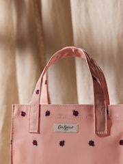 Cath Kidston Pink Ladybird Print Small Coated Bookbag - Image 4 of 6