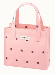 Cath Kidston Pink Ladybird Print Small Coated Bookbag - Image 6 of 6