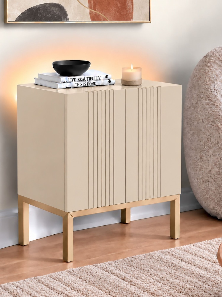 Frank Olsen Natural Stone Iona Side Table - Image 1 of 7 Frank Olsen Natural Stone Iona Side Table - Image 1 of 7