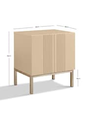 Frank Olsen Natural Stone Iona Side Table - Image 3 of 7