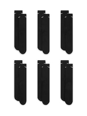 Svart - Crew - Nike Everyday dämpade strumpor 6 Paket - Bild 3 av 4