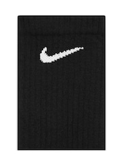 Svart - Crew - Nike Everyday dämpade strumpor 6 Paket - Bild 4 av 4