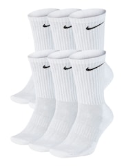 Biela - Crew - Vankúšikové ponožky Nike Everyday 6 pár. - Obrázok 2 z 9
