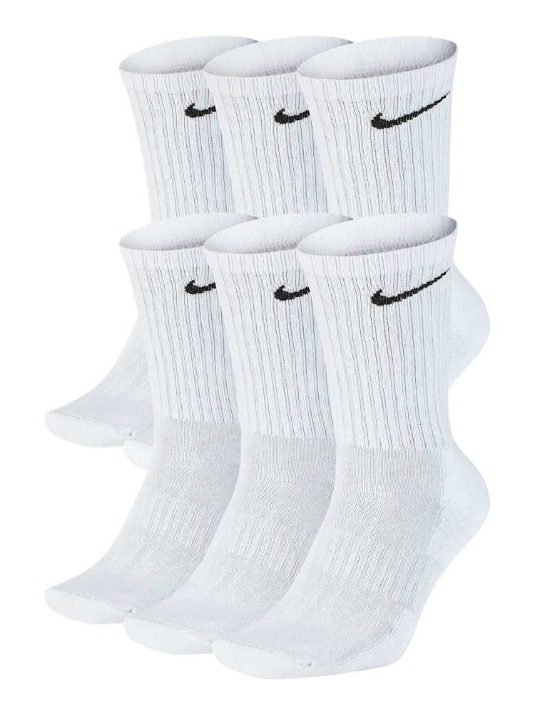 Biela - Crew - Vankúšikové ponožky Nike Everyday 6 pár. - Obrázok 2 z 9