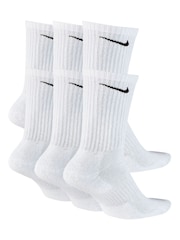 Biela - Crew - Vankúšikové ponožky Nike Everyday 6 pár. - Obrázok 3 z 9