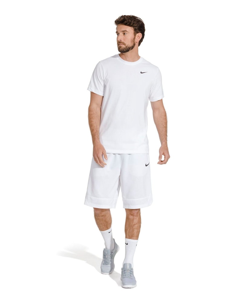 Nike White Crew Everyday Cushioned Socks 6 Pack - Image 8 of 9