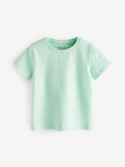 Multi Colour 100% Cotton Short Sleeve T-Shirts 7 Pack (3mths-7yrs) - Image 3 of 10