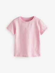 Multi Colour 100% Cotton Short Sleeve T-Shirts 7 Pack (3mths-7yrs) - Image 6 of 10