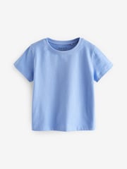 Multi Colour 100% Cotton Short Sleeve T-Shirts 7 Pack (3mths-7yrs) - Image 8 of 10